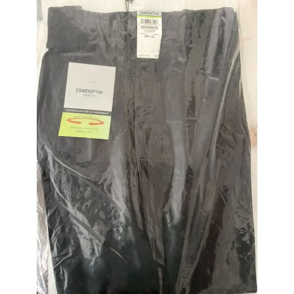 Dress Claiborne Pants - Size 36 x 32 - Charcoal NEW